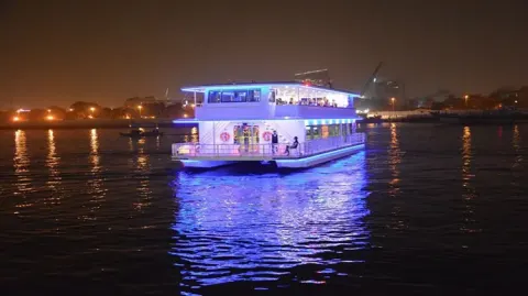 Dubai Canal Dinner Cruise — Downtown Views, Waterfall Bridge & Buffet